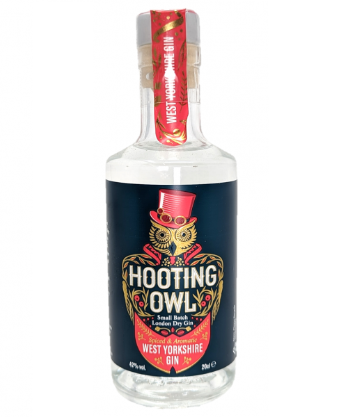 Hooting Owl West Yorkshire 'Spiced' Gin 42% (20cl)  (9.50 Case Price)